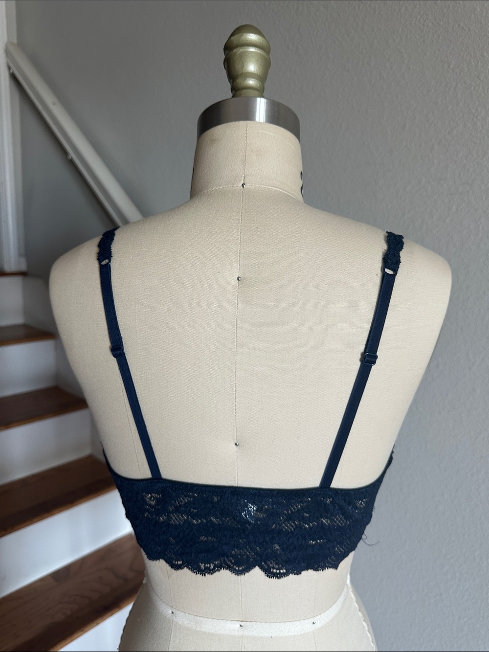 Cosabella Never Say Never Sweetie Bralette Navy - Picture 6 of 8